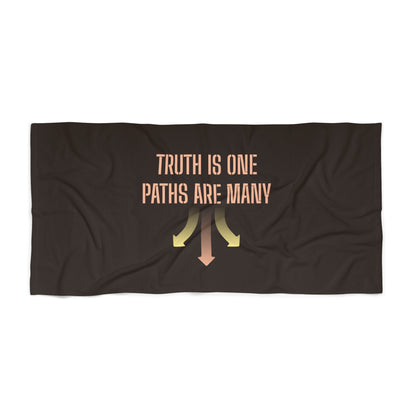 Brown Beach Towel 46