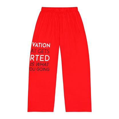 Red Sweat Pants 2