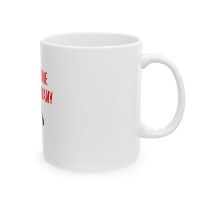 White Ceramic Mug 58, (11oz, 15oz)