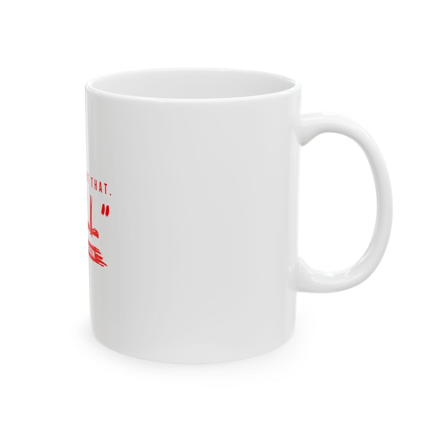 White Ceramic Mug 11, (11oz, 15oz)