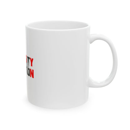 White Ceramic Mug 45, (11oz, 15oz)