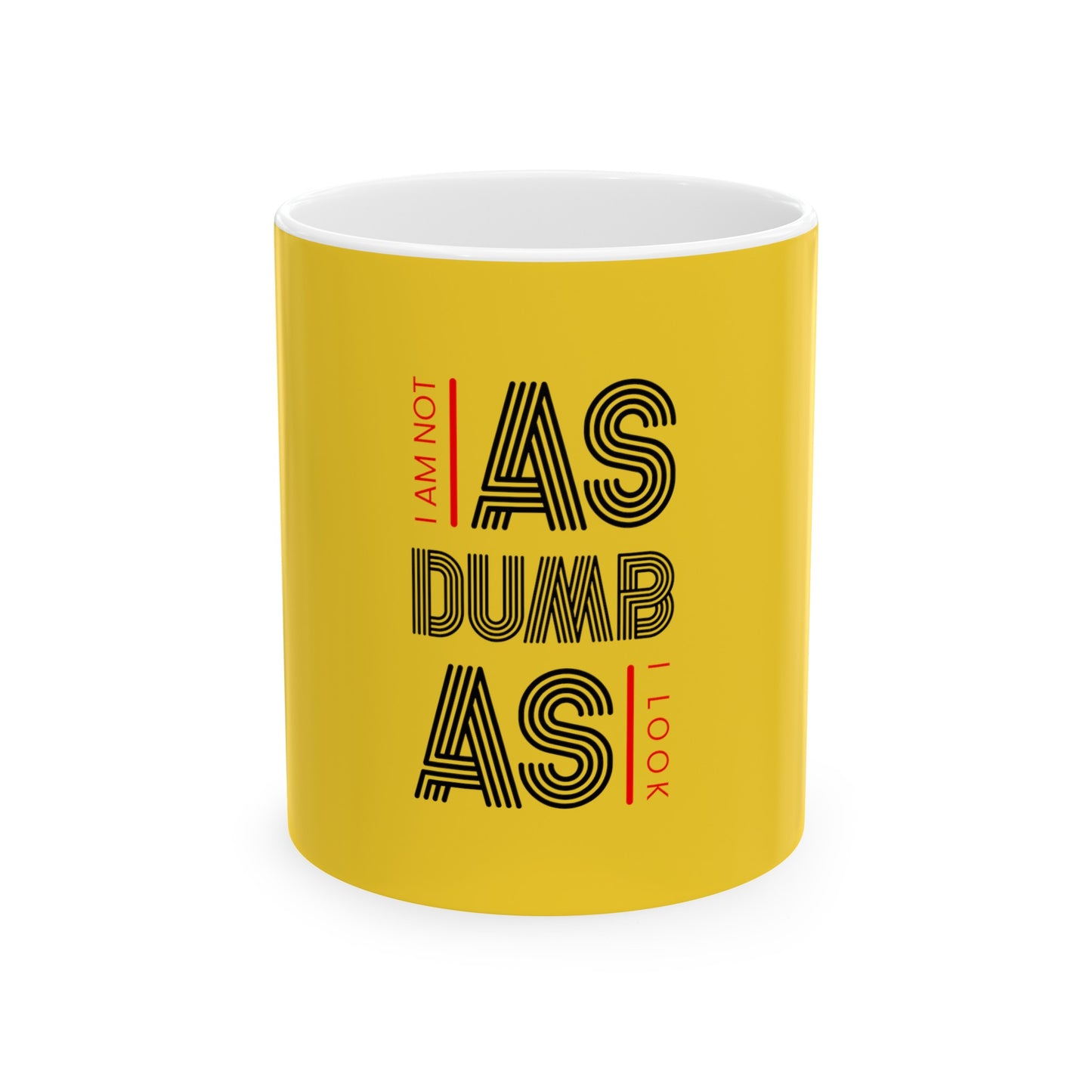 Yellow Ceramic Mug 9, (11oz, 15oz)