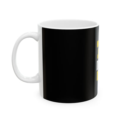 Black Ceramic Mug 5, (11oz, 15oz)