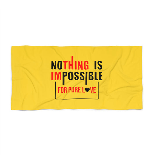 Yellow Beach Towel 47