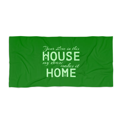 Green Beach Towel 28