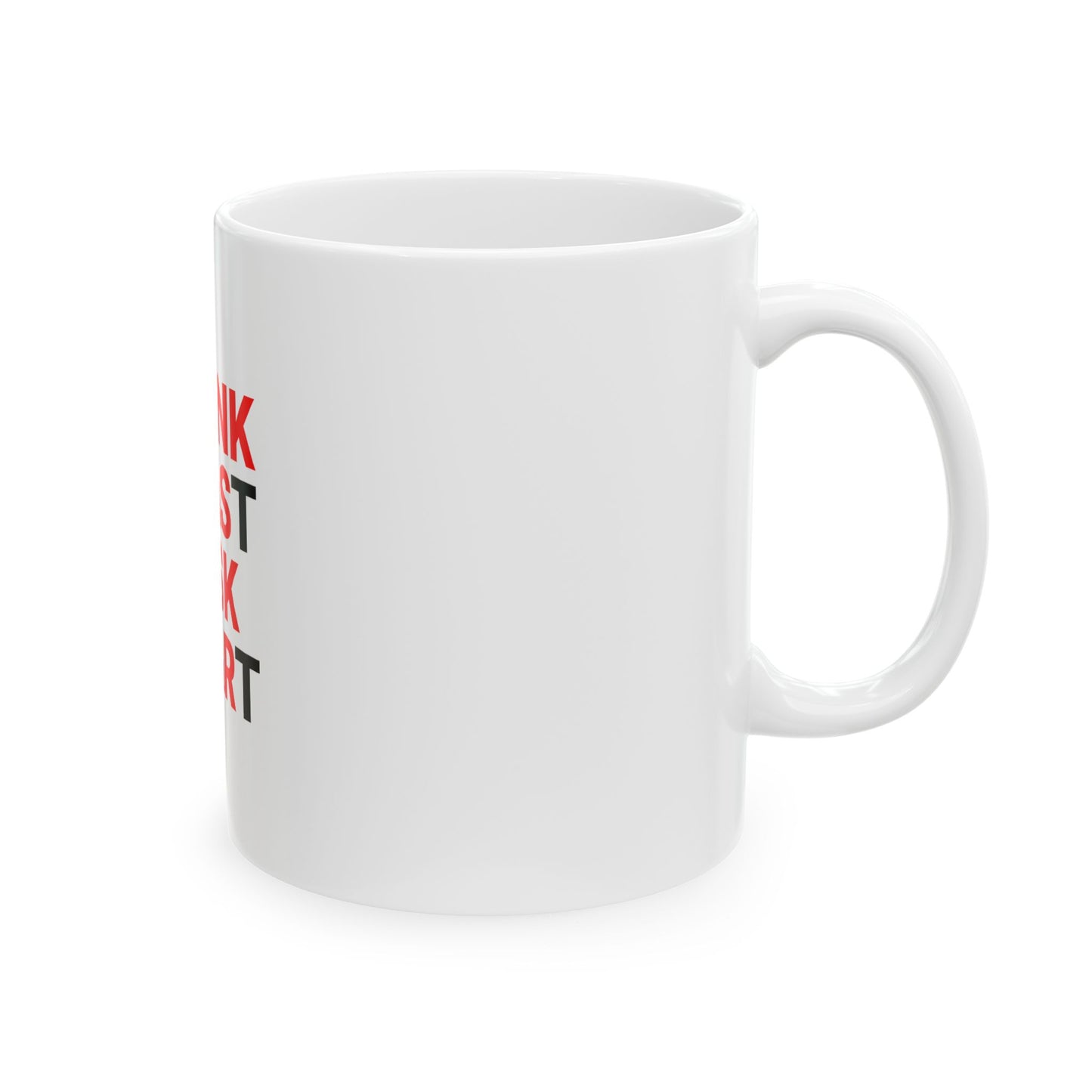 White Ceramic Mug 44, (11oz, 15oz)