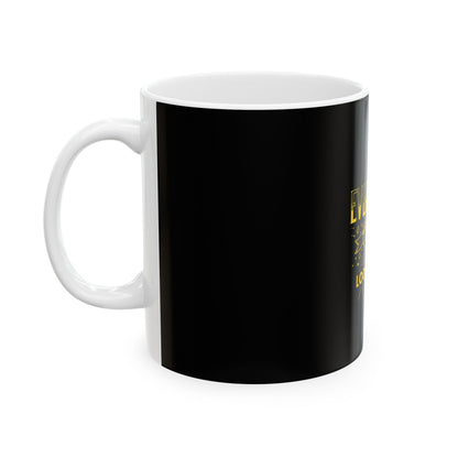 Black Ceramic Mug 29, (11oz, 15oz)