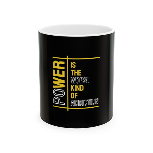 Black Ceramic Mug 26, (11oz, 15oz)