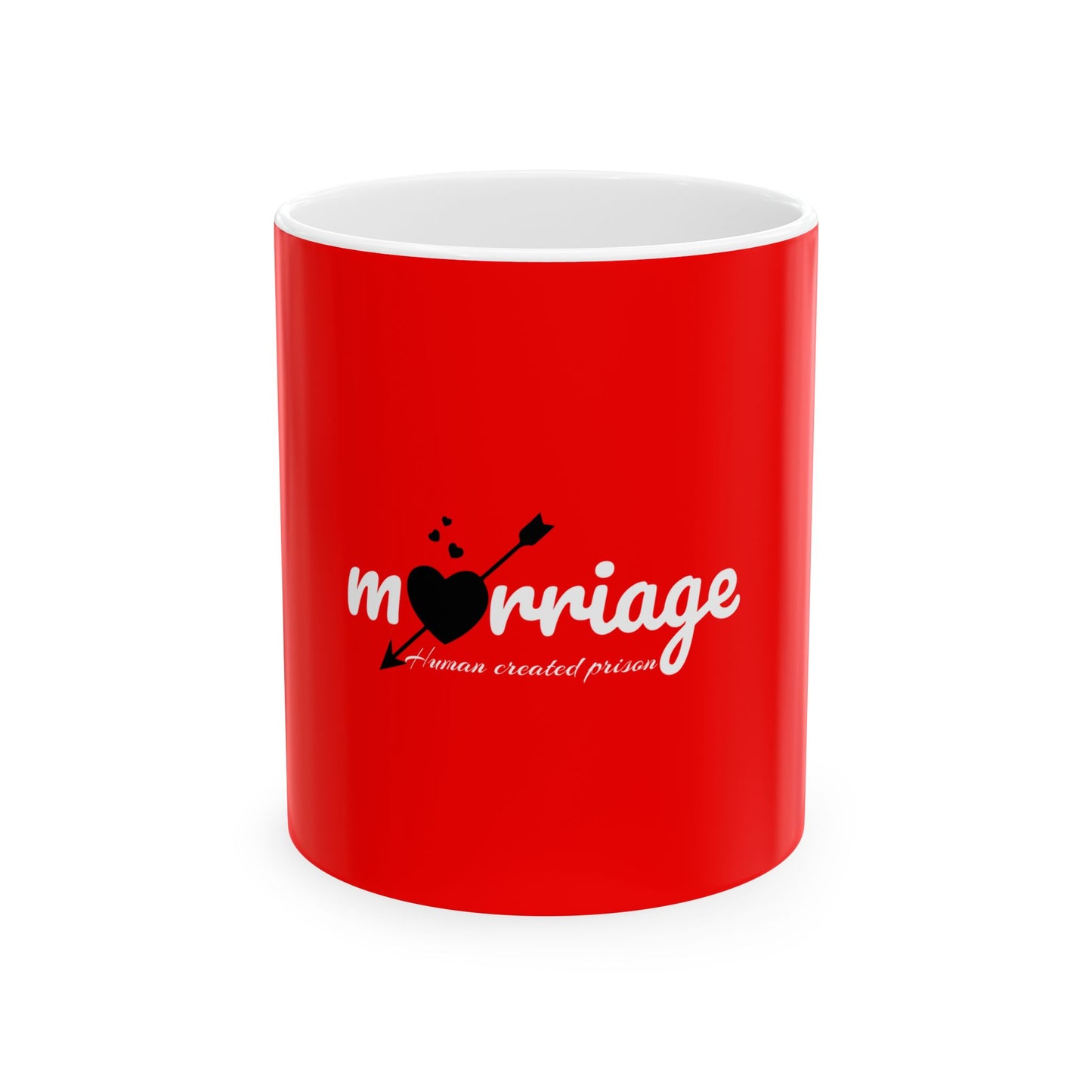 Red Ceramic Mug 32, (11oz, 15oz)