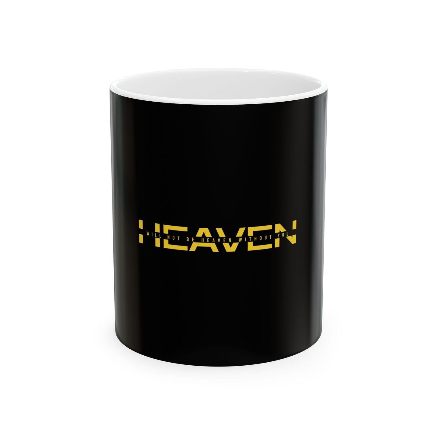 Black Ceramic Mug 24, (11oz, 15oz)