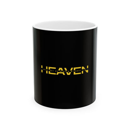 Black Ceramic Mug 24, (11oz, 15oz)