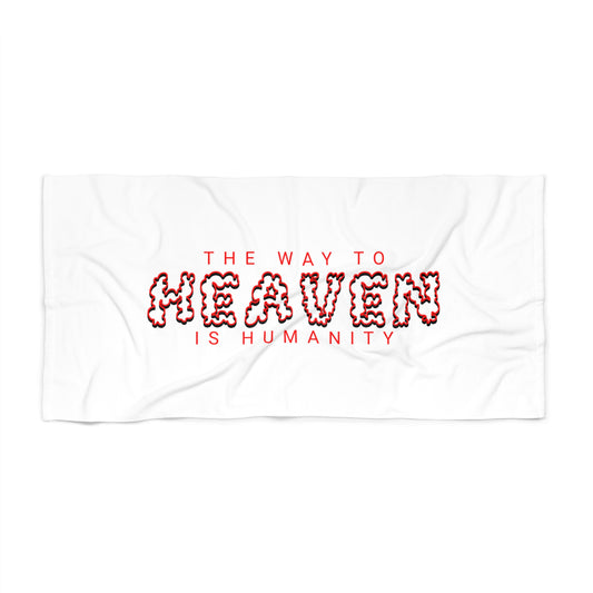 White Beach Towel 37