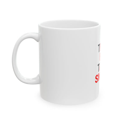 White Ceramic Mug 44, (11oz, 15oz)