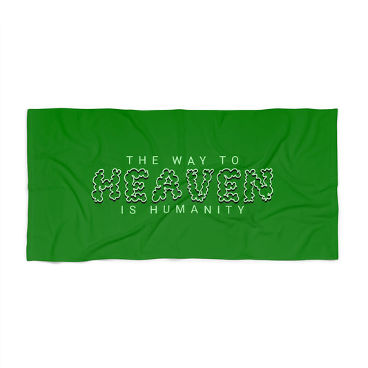 Green Beach Towel 37