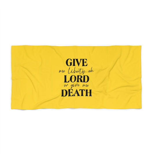 Yellow Beach Towel 19