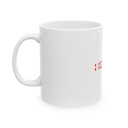 White Ceramic Mug 24, (11oz, 15oz)