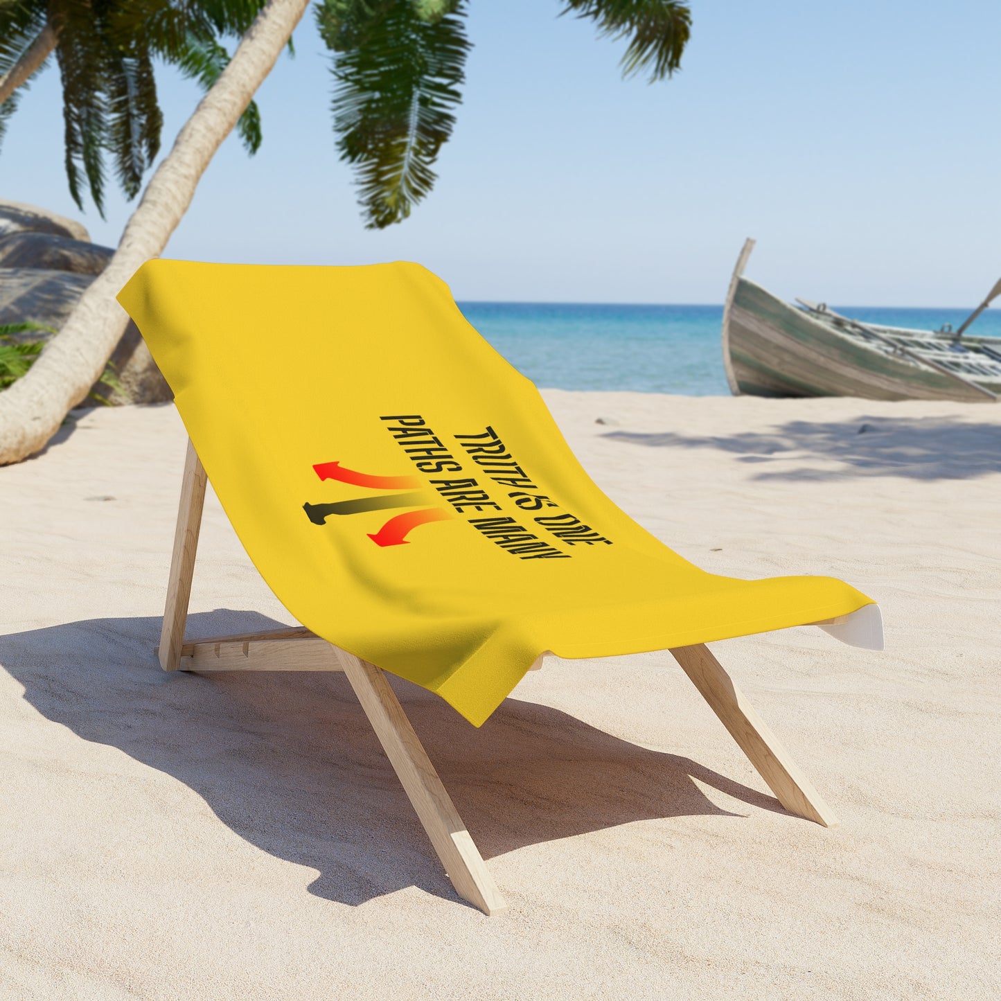 Yellow Beach Towel 46