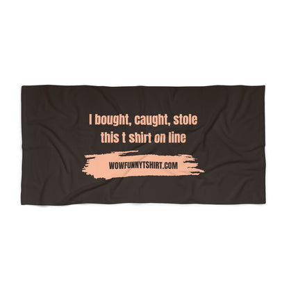 Brown Beach Towel 4