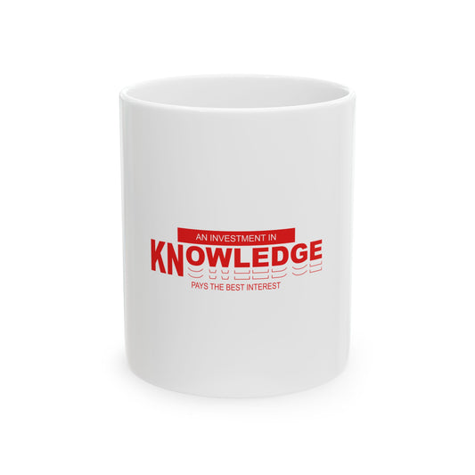 White Ceramic Mug 33, (11oz, 15oz)