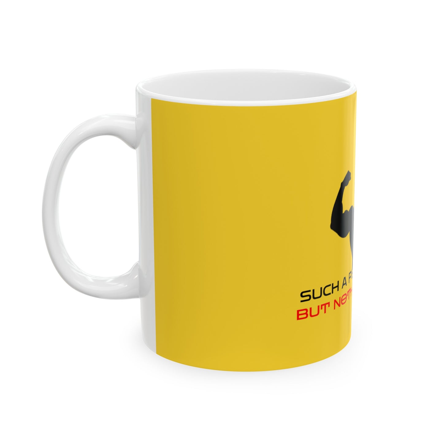 Yellow Ceramic Mug 4, (11oz, 15oz)