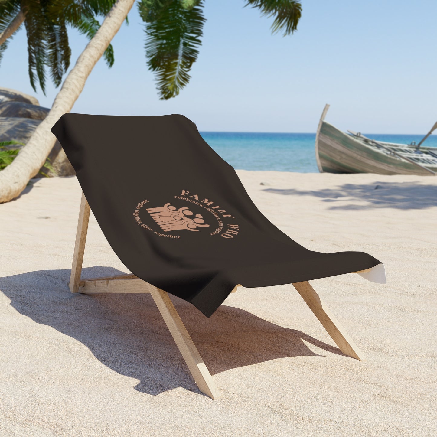 Brown Beach Towel 5