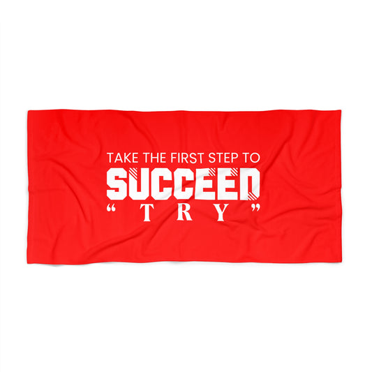 Red Beach Towel 22