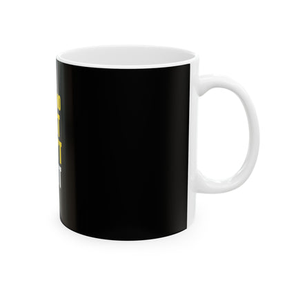 Black Ceramic Mug 5, (11oz, 15oz)