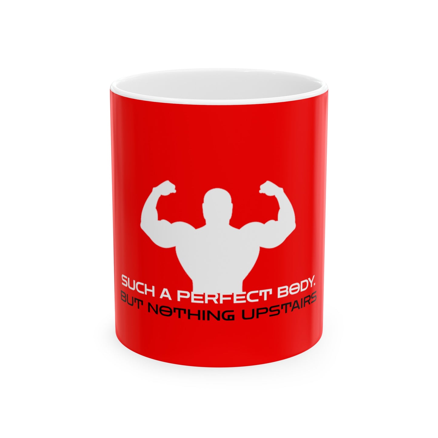 Red Ceramic Mug 4, (11oz, 15oz)