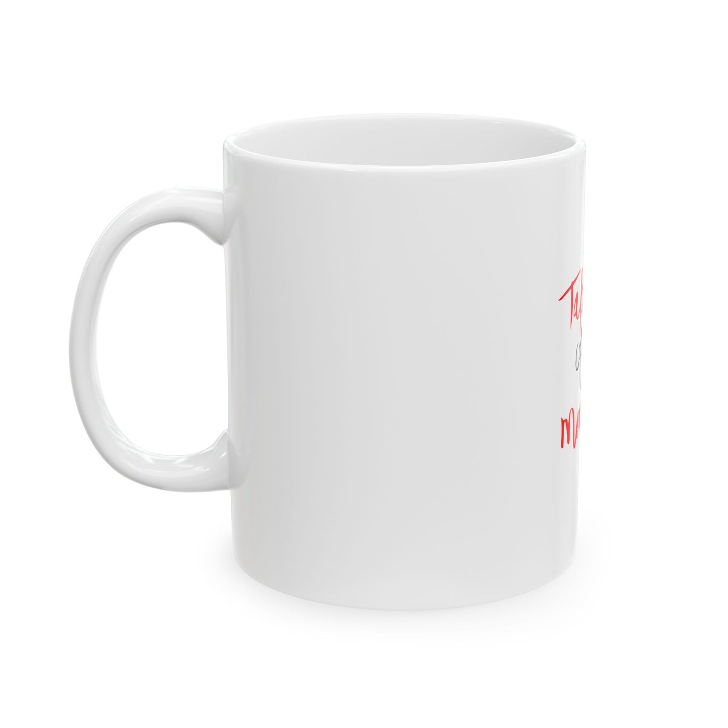 White Ceramic Mug 57, (11oz, 15oz)