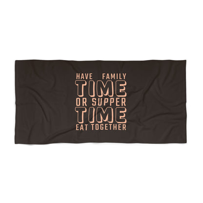 Brown Beach Towel 21