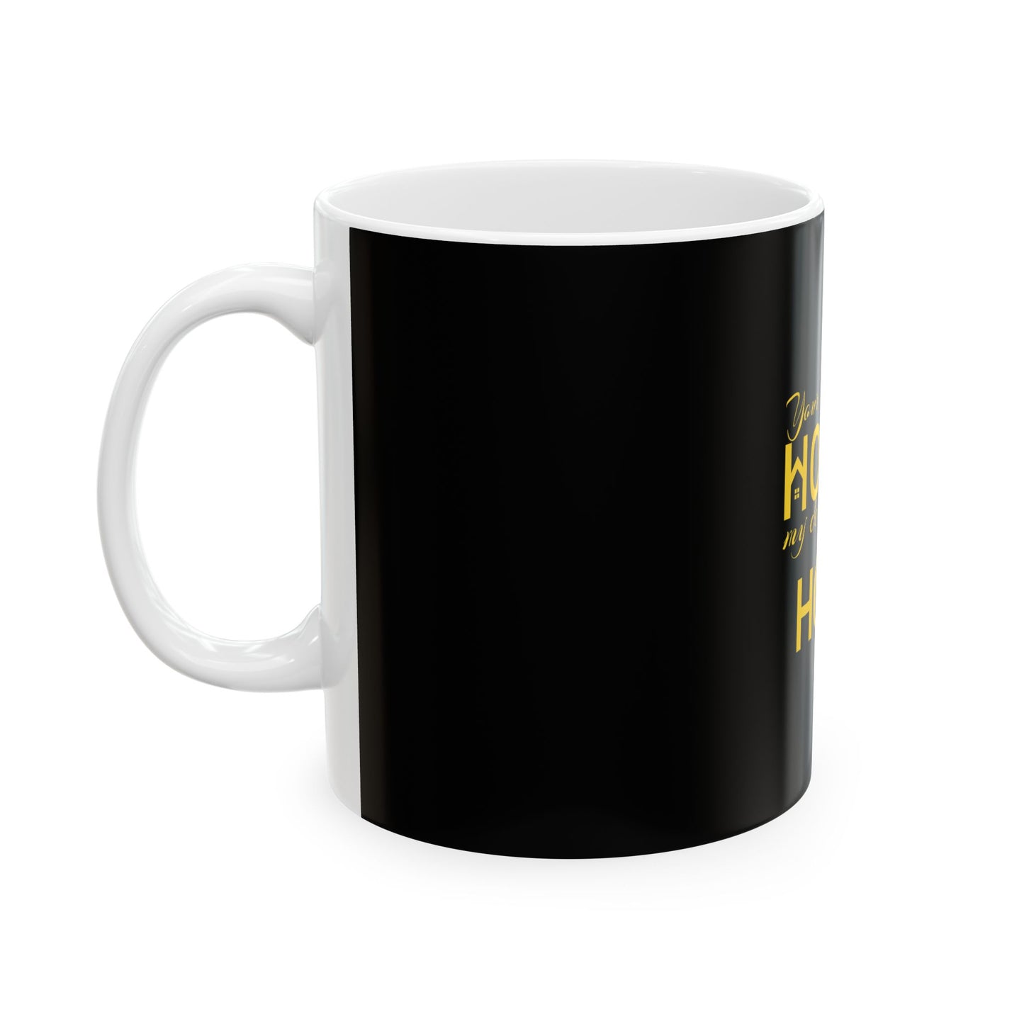 Black Ceramic Mug 28, (11oz, 15oz)