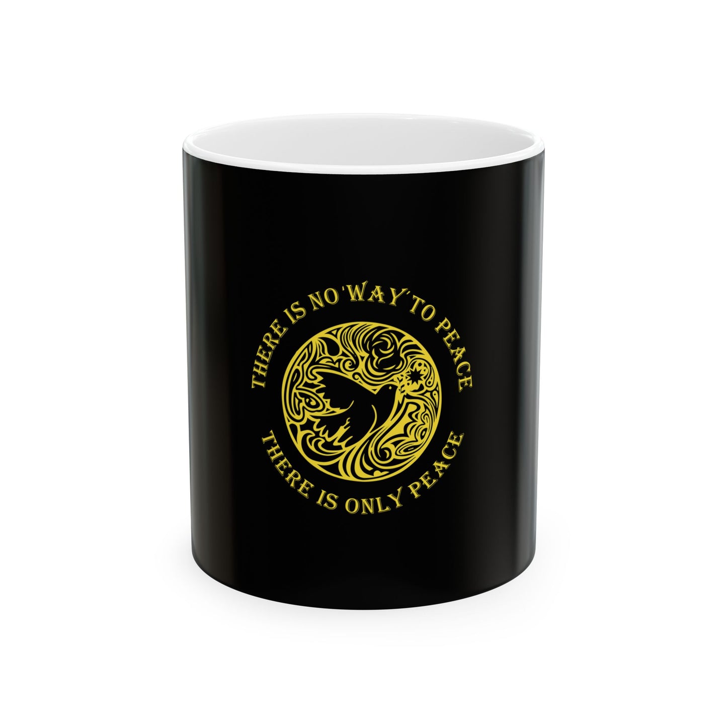 Black Ceramic Mug 63, (11oz, 15oz)