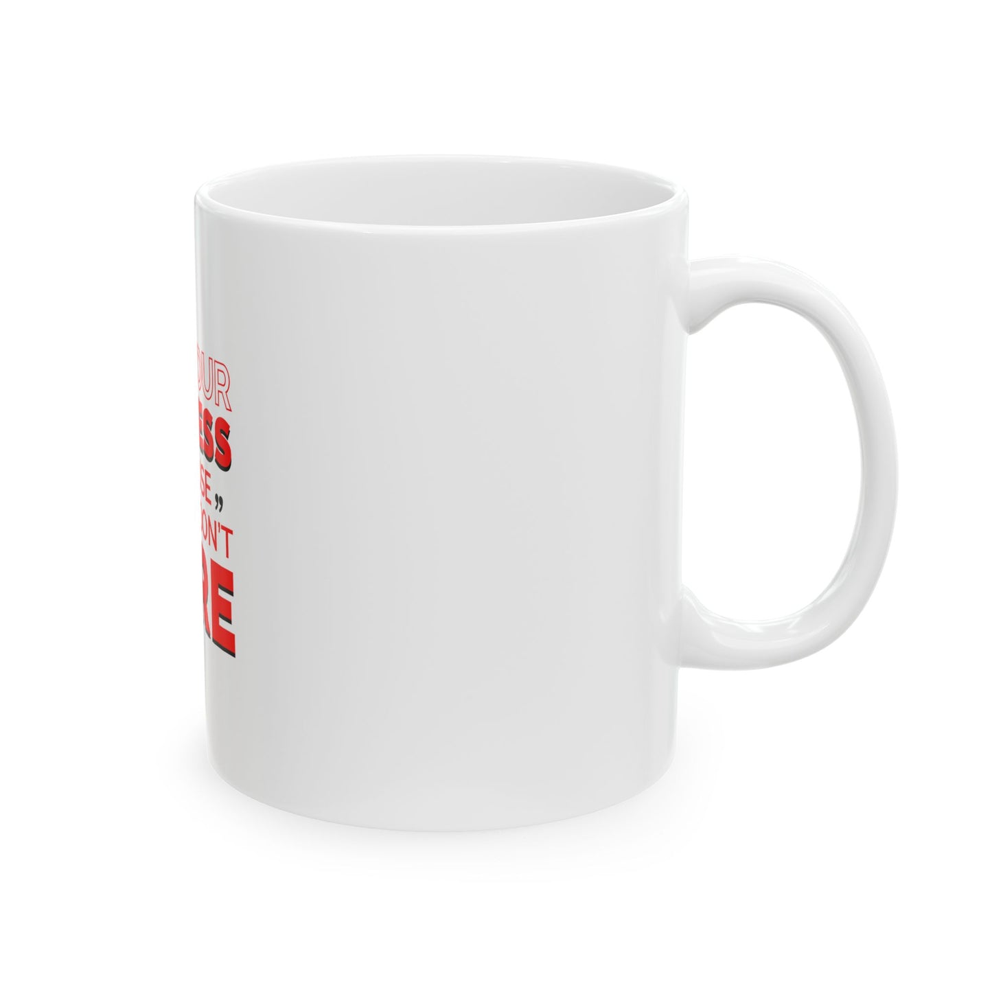 White Ceramic Mug 42, (11oz, 15oz)