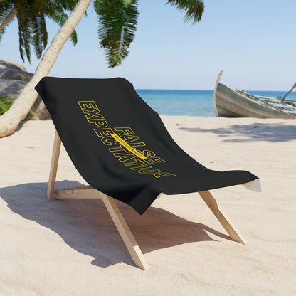 Black Beach Towel 40