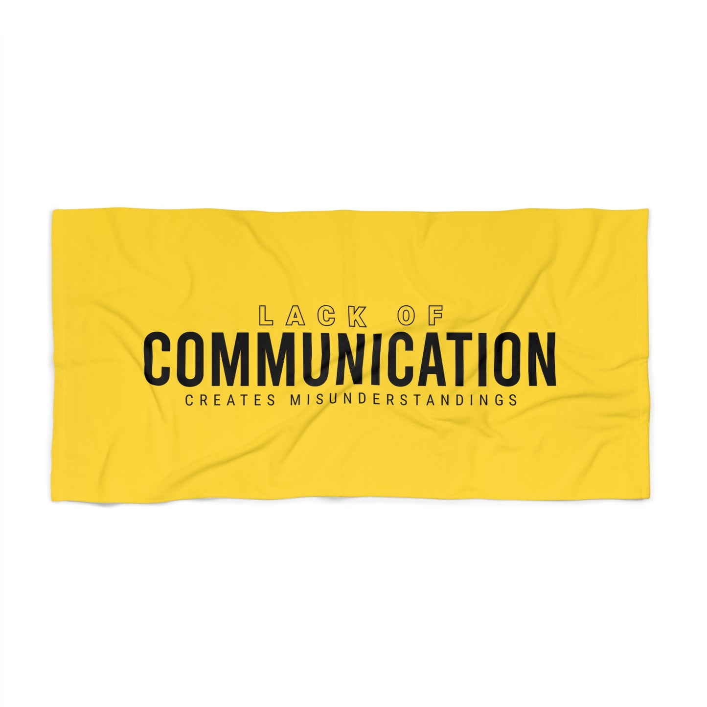 Yellow Beach Towel 39