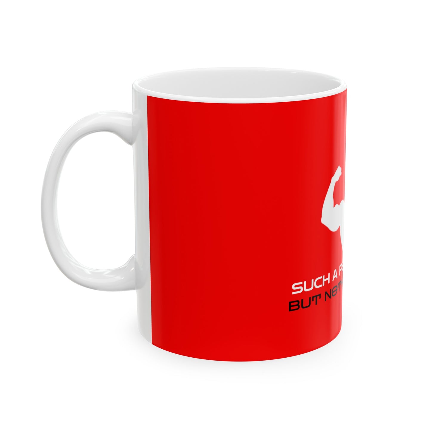 Red Ceramic Mug 4, (11oz, 15oz)