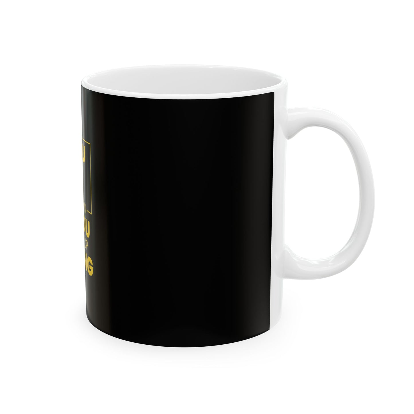 Black Ceramic Mug 31, (11oz, 15oz)