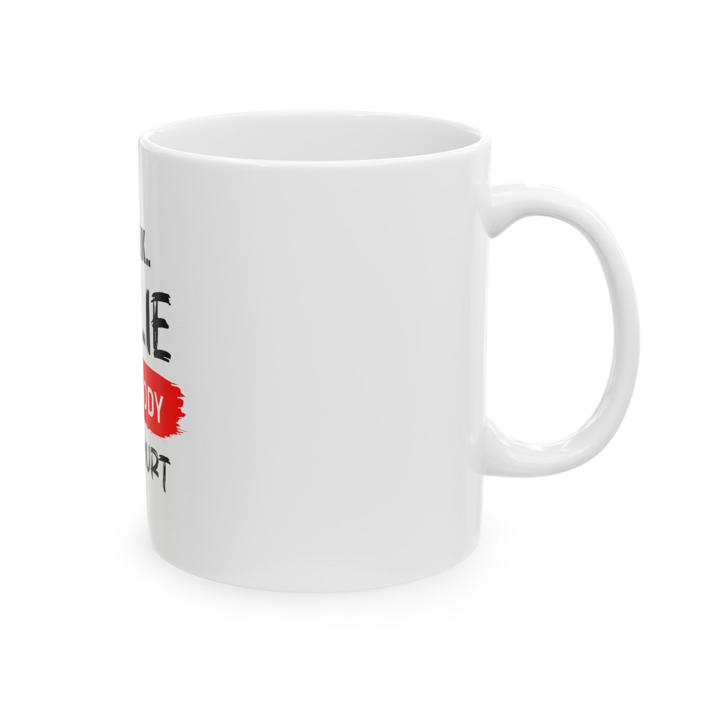 White Ceramic Mug 8, (11oz, 15oz)