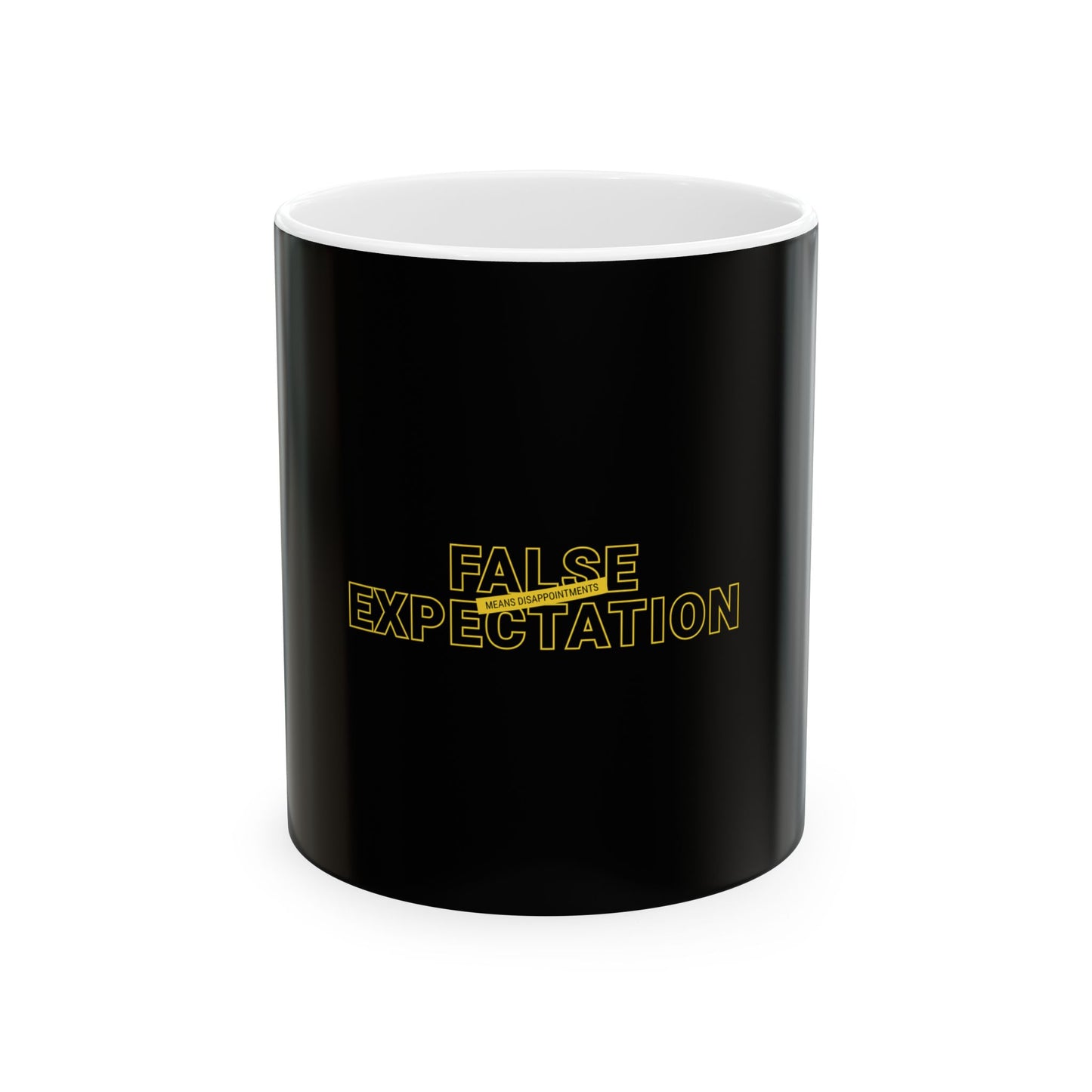 Black Ceramic Mug 40, (11oz, 15oz)