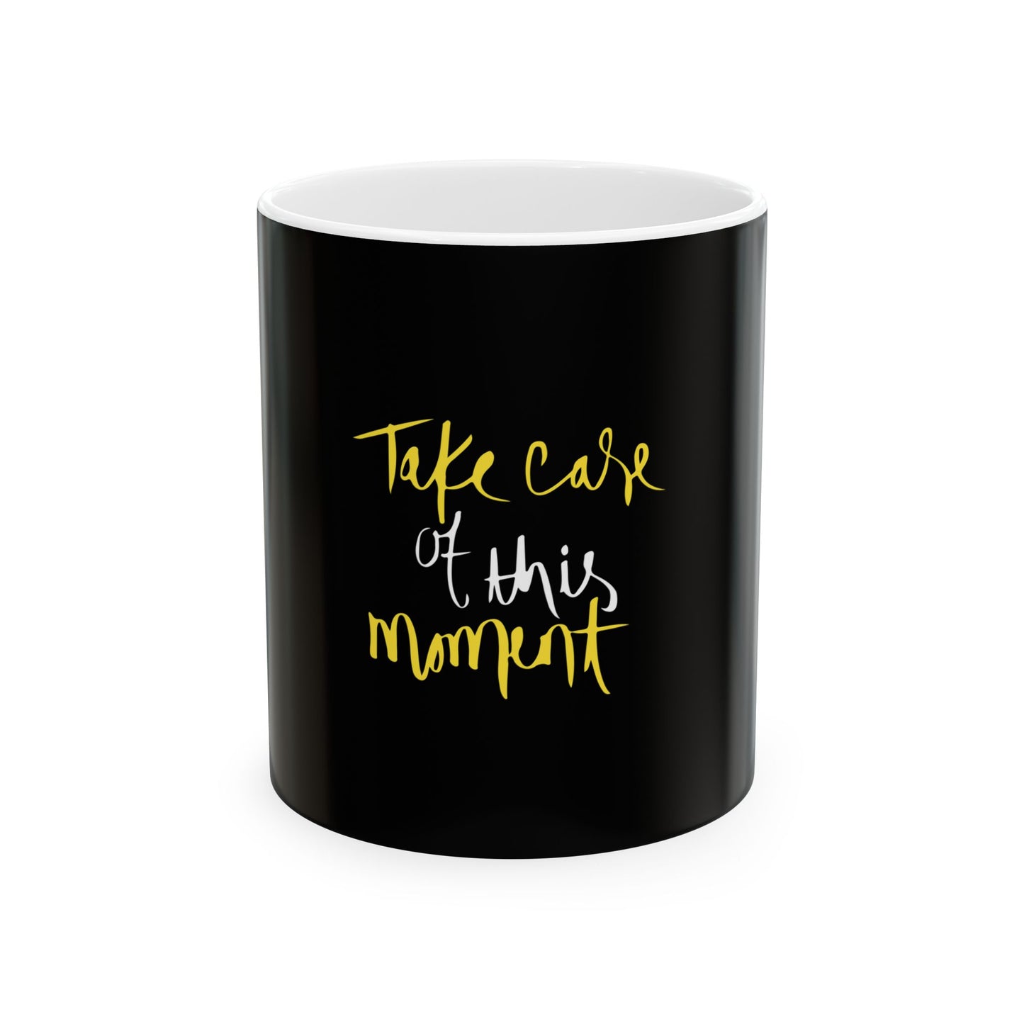 Black Ceramic Mug 57, (11oz, 15oz)