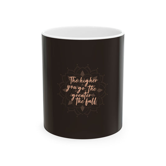 Brown Ceramic Mug 36, (11oz, 15oz)