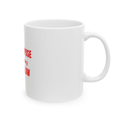 White Ceramic Mug 68, (11oz, 15oz)