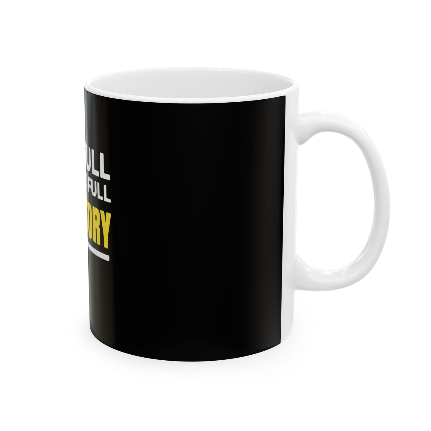 Black Ceramic Mug 54, (11oz, 15oz)