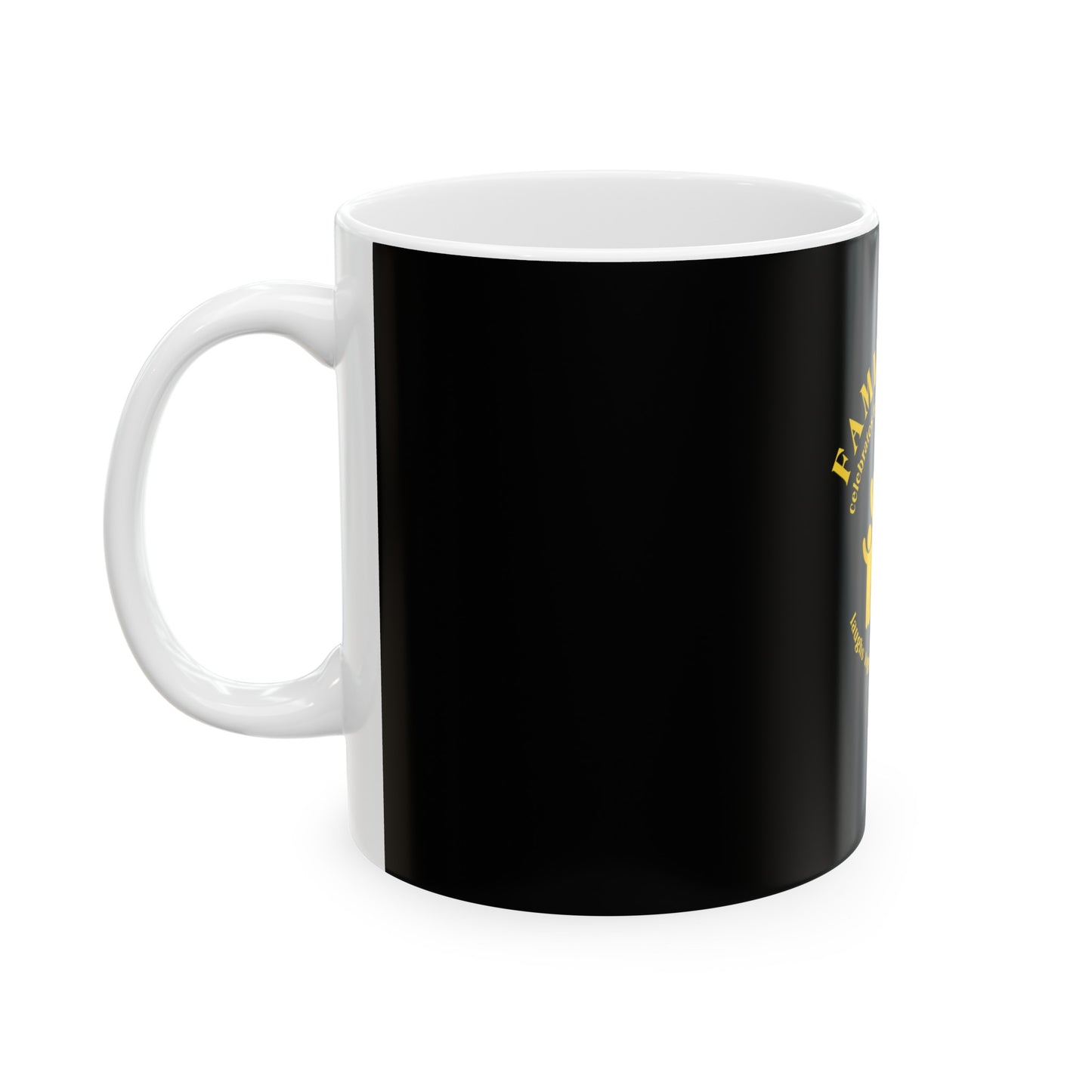 Black Ceramic Mug 2, (11oz, 15oz)