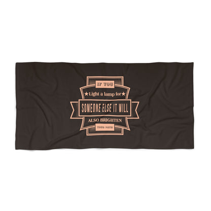 Brown Beach Towel 12