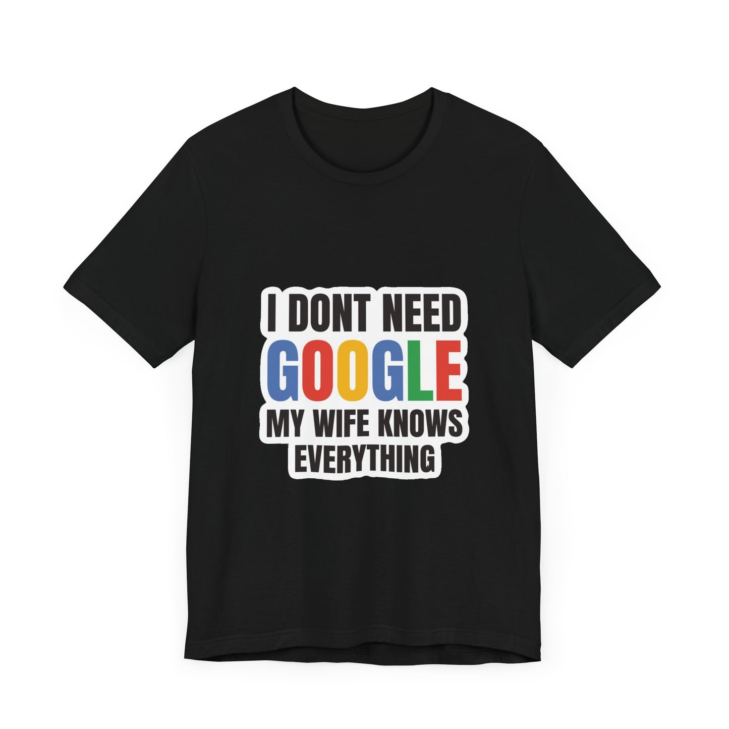 I do not need google; my wife knows everything.