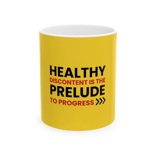 Yellow Ceramic Mug 70, (11oz, 15oz)