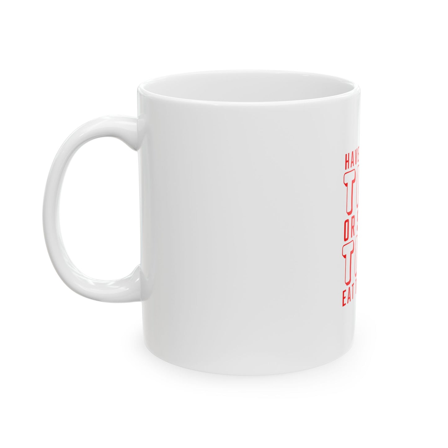 White Ceramic Mug 21, (11oz, 15oz)