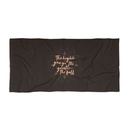 Brown Beach Towel 36