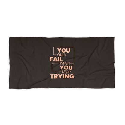 Brown Beach Towel 31